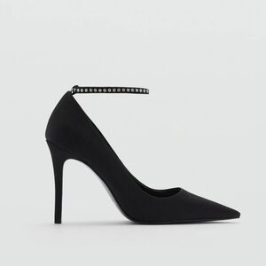 Rhinestone Pointed Heel